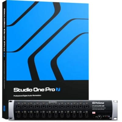 Imagen de PreSonus StudioLive 24R, Mezclador Digital de Rack, 32 Canales, Caja Escénica e Interfaz Audio, 26 Entradas