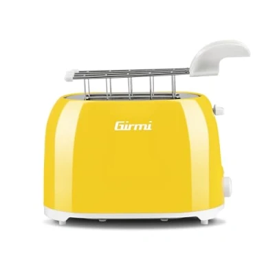 Imagen de Girmi TP1005 Tostador (1 rebanada(s), Amarillo, De plástico, Botones, Giratorio, 750 W, 230 V)