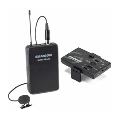 Imagen de Samson Go Mic Mobile Sistema inalámbrico Lavalier (Transmisor y receptor) Negro