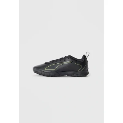 Imagen de Puma Ultra 6 PLAY Unisex Botas de fútbol multitacos para niños, Talla: 30, Black/fizzy light/green terrain Zapatos