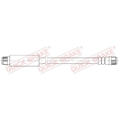 Imagen de QUICK BRAKE 22.318 Latiguillos de Freno 265 M10x1 CITROËN: Jumpy II MPV