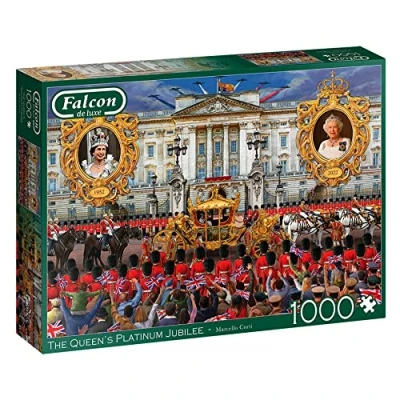 Imagen de Diset El Jubileo de Platino la Reina The Queen Puzzle, Multicolor (11371)