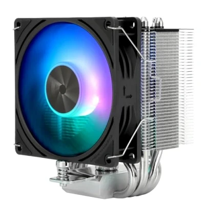 Imagen de Thermalright Assassin X 90 SE ARGB,enfriador de aire CPU ventilador silencioso PWM 92 mm, compatible con Intel LGA1700/1150/1151/1200, AMD:AM4 AM5