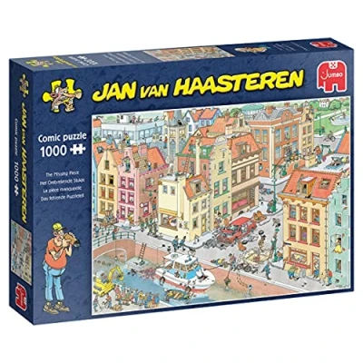 Imagen de Jumbo Spiele Jan Van Haasteren for NK competition 1000 Pieces Puzzle, Multicolor, (20041)