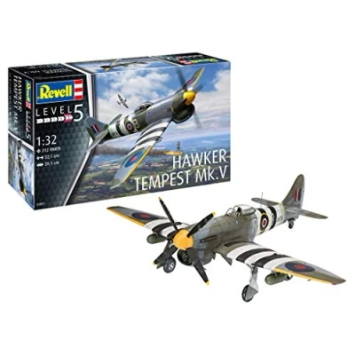 Imagen de Revell Hawker Tempest V Categoría: Aviación Accesorios, Color Plateado, 1:32 (RV03851)