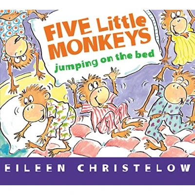 Imagen de Five Little Monkeys Jumping On The Bed Board Book
