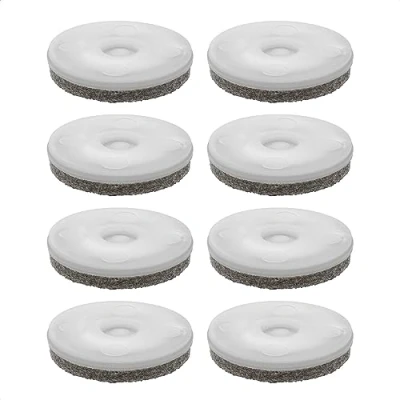 Imagen de Wagner QuickClick® deslizantes DE Fieltro Lana Recambio, Juego 8 Recambio sustituibles Ultrasoft Ø 50 mm, para Base mm Made in 15833500