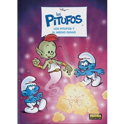 Imagen de LOS PITUFOS 35. Y EL MEDIO GENIO (SIN COLECCION)