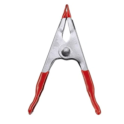 Imagen de Einhell 49927700 Pack 2 Pinzas de sujeción 100 x 35 mm SB, Gris, Spannweite: 50 / 2er Pack, Set Piezas
