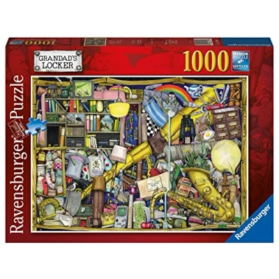 Imagen de Ravensburger Puzzle: El Armario del Abuelo, Puzzle 1000 Piezas, Puzzles para Adultos, Piezas Pegamento Enmarcar Puzzles, Rompecabezas Regalos 70cm