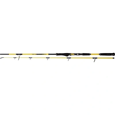 Imagen de Black Cat Freestyle Spin Pescar Spinning, Caña de bagre Premium, Negro/Amarillo, 2.40 m
