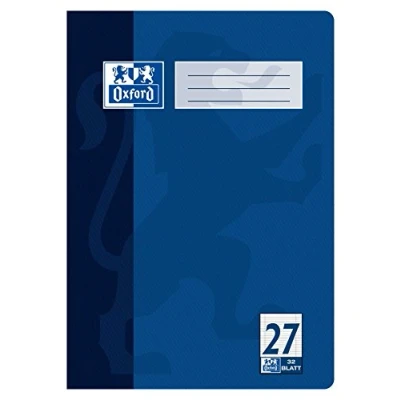Imagen de Oxford Cuaderno (A4, 32 hojas, 90 g/m2), color Paquete de 1 unidad