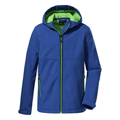 Imagen de Killtec Boy&#039;s Chaqueta softshell con capucha KOW 202 BYS SFTSHLL JCKT, blue, 128, 38568 000
