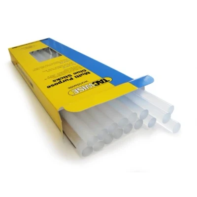 Imagen de Tacwise 0470 Barras de Pegamento Termofusible, 11,75 mm x 300 mm, Paquete 16, Transparente