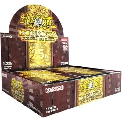 Imagen de YU GI OH! Juego DE Cartas COLECCIONABLES Quarter Century Bonanza Display