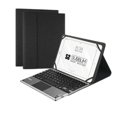 Imagen de Funda Con Teclado Subblim Keytab Pro Negro Para Tablet 10,1&#039;&#039;