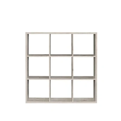 Imagen de FORTE Mauro Estantería 3 x compartimentos, derivado de madera, roble arena (ancho alto profundidad): 107,2 107,3 32,9 cm