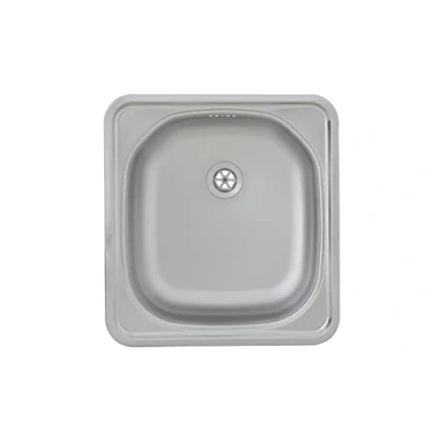 Imagen de respekta Fregadero empotrable de 1 seno acero inoxidable. Modelo: DALLAS465X435.
