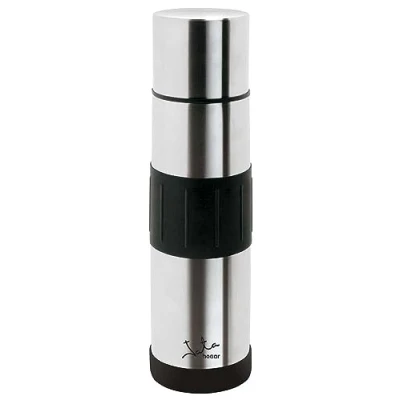 Imagen de Jata Hogar 837 Termo Café. Bebida Frías y Calientes. para llevar. 750 ml. Acero inoxidable. Libre de BPA. Ligero. Cierre hermético. Antideslizante. Tapa usar como vaso.