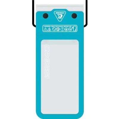 Imagen de CRESSI Jimmy Phone Case Funda Blanda Impermeable para Móvil, Unisex Adult, Turquesa, Negro