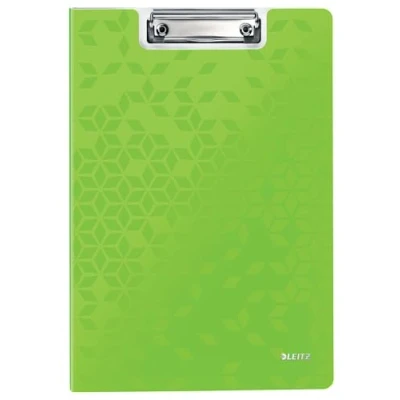 Imagen de Leitz Carpeta con Pinza Tapa, A4, Polyfoam Ligero, Gama WOW, Verde, 41990154