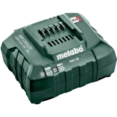 Imagen de METABO &quot;AIR COOLED&quot; , CHARGER ASC 55 627044000 batería de recambio, destornillador 12 36, 220 240 4 8 582