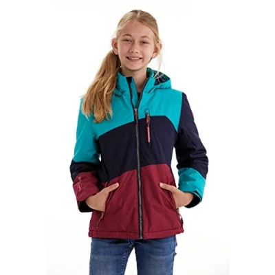 Imagen de Killtec girls Chaqueta funcional con capucha Lynge GRLS JCKT B, neón coral, 42, 35490 000
