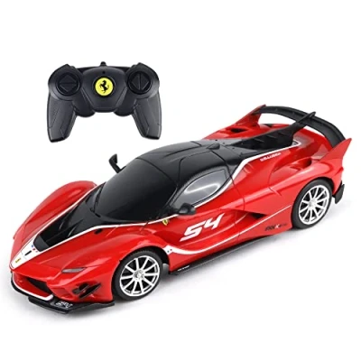 Imagen de TURBO CHALLENGE Ferrari FXX EVO RC Prestige 095604 Coche de Control Remoto Rojo 1/24 Pilas no Incluidas Plástico Juguete para Niños Regalo A Partir 6 años