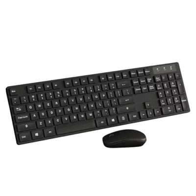 Imagen de Teclado Y Ratón Klack K10c De Tamaño Completo 104 Teclas En Español (incluye Ñ), Compatible Con Pc, Tablet Portátil