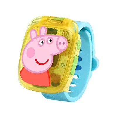 Imagen de VTech Peppa Pig Juguete Reloj, Color azul, único (3480 526067)