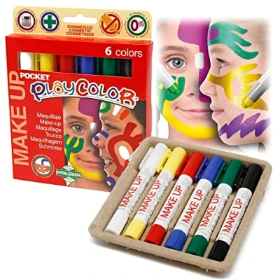 Imagen de Playcolor Make Up pocket Maquillaje 6 Colores Metallicos surtidos 01001