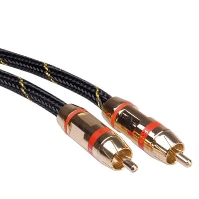 Imagen de Roline Gold Cinch Cable, Simplex M M, Red 5.0m Cables Para Computadoras Y Periféricos