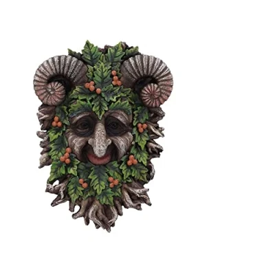 Imagen de Nemesis Now Rawan Tree Spirit Placa de pared (21,3 cm), color verde
