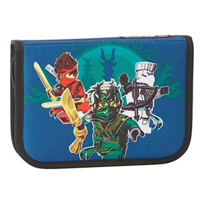 Imagen de SKANDO BAGS Lego® Estuche para niños NINJAGO®, Into The Unknown 2023 Incluye todos los utensilios de escritura necesarios Con pestaña horario, Lego Ninjago, Unknown, Mochila