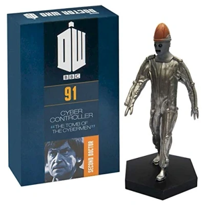 Imagen de Official Licensed Merchandise figura de Doctor Who Cyber Controller la tumba del ciberman, pintada a mano, escala 1:21, coleccionista en caja #91
