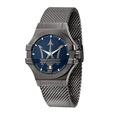 Imagen de Maserati Reloj para Hombre, Colección Potenza, en Acero Inoxidable, PVD Gris, con Correa de Inoxidable R8853108005