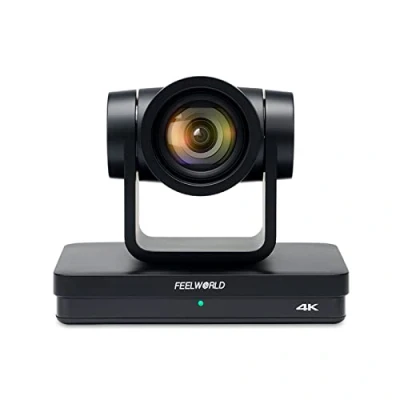 Imagen de Feelworld UHD4K12X Cámara PTZ Simultánea 3G SDI/HDMI/USB/IP Live Streaming con Zoom Óptico 12x 4K@30fps Compatible PoE para la Conferencia de en Vivo Iglesia