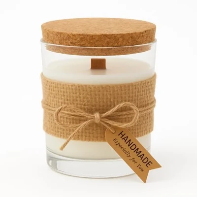 Imagen de Sincero home Vela Aromática de Soja con Aroma Lima y Mango, Ecológica Artesanal Mecha Madera, Regalo Original para Cualquier Ocasión, 450g