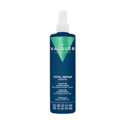 Imagen de Válquer Profesional Keratina Pura para el Cabello Total Repair, Cabellos Dañados, Reparacion Cabello, Efecto Exprés, Único, Fresco, 300 Mililitros, embalaje puede variar