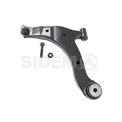 Imagen de SIDEM 91076 Barra oscilante, suspensión de ruedas Eje delantero, izquierda Brazo oscilante transversal Chapa acero 18 empuje