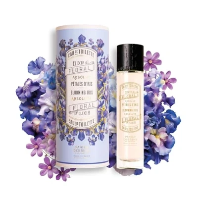 Imagen de Panier des Sens Perfume para mujer Iris cuerpo y cabello Fragancia floral Frasco de 50 ml