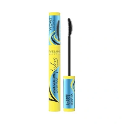 Imagen de Eveline Cosmetics Máscara impermeable para pestañas más densas y un impulso espectacular