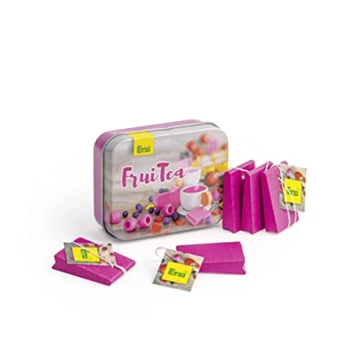 Imagen de Erzi 19063 Té de frutas madera en lata, artículo tienda para niños, juego rol