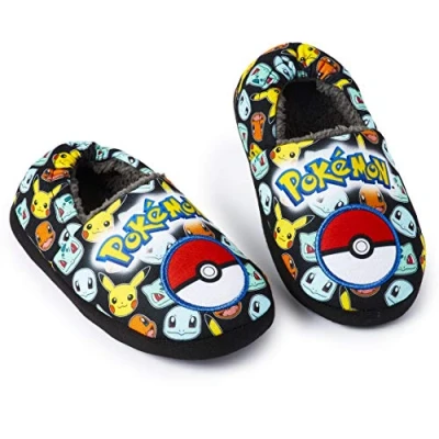 Imagen de Pokémon Zapatillas Niño, Pantunflas Niño Antideslizantes, Casa De Pikachu, Regalo Para Niños (Multicolor, 32 EU)