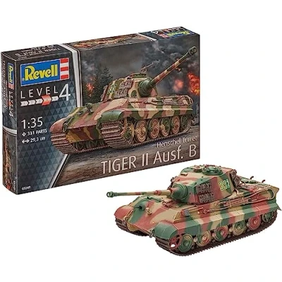 Imagen de Revell revell03249 29,3 cm tigerii Ausf. B Henschel torreta Modelo Kit