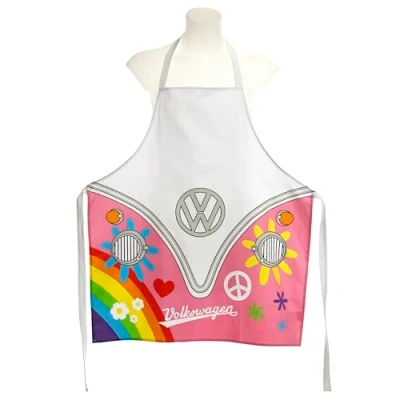 Imagen de Puckator Tablier de Cuisine Volkswagen Van Bus Combi VW T1 Summer Love Delantales, Multicolor, único