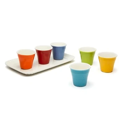 Imagen de color Life 47384 Juego de tazas cafe, multicolor