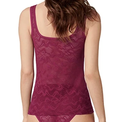 Imagen de sloggi GO Allround Lace Shirt 01, Sujetador, Mujer, Rojo (Dark Wine), Talla única
