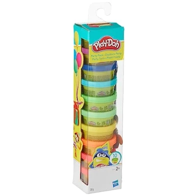Imagen de Play Doh, Multicolor, Pack 10 Mini Botes (Hasbro 22037EN2), Color/Modelo Surtido