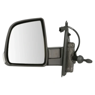 Imagen de Espejo retrovisor Alkar 9237929 izquierda imprimado Ajuste por cable, convexo FIAT: Doblo II Furgón / Familiar, Familiar